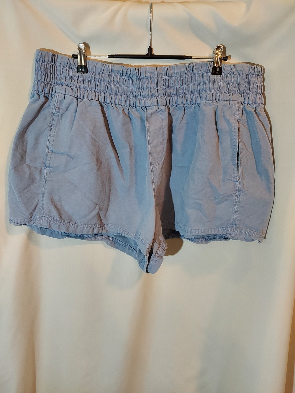 Aerie Babewatch High Waisted Pull-On Shorts - Monaco Blue - XL